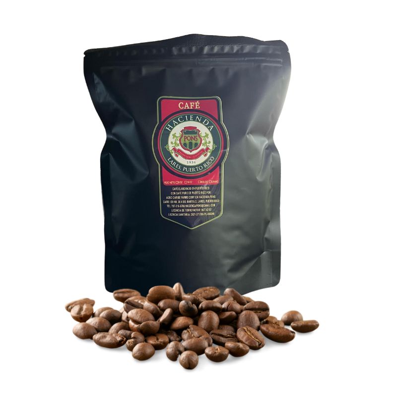 Cafe Hacienda Pons - 16oz en Grano