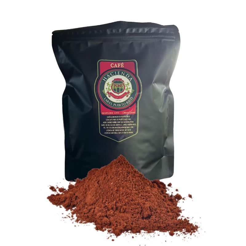 Café Hacienda Pons - 16oz molido